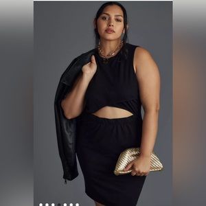 t.la by Anthropologie Twisted Cut Out Dress